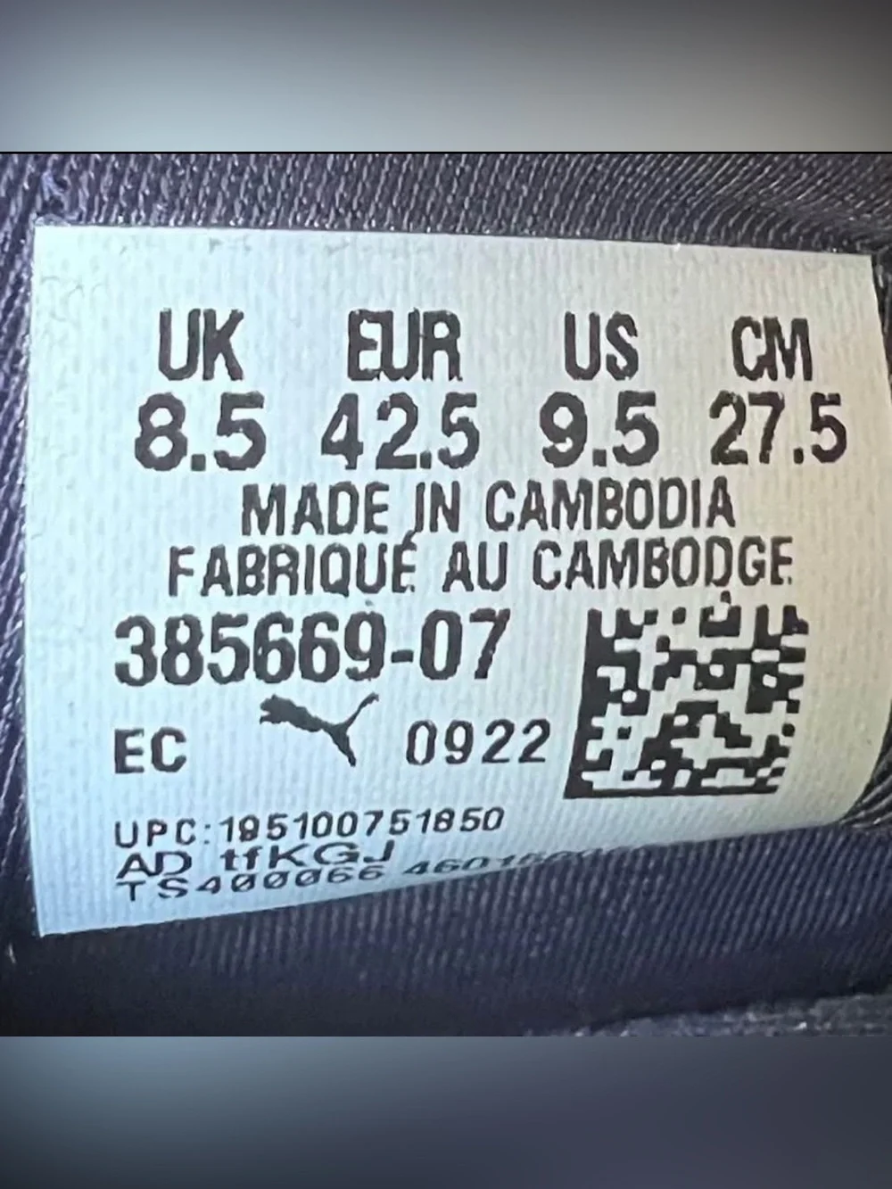 Puma lightweight breathable